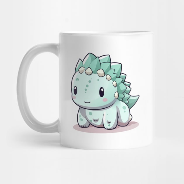 Kawaii Ankylosaurus by Mon Kawaii Lab